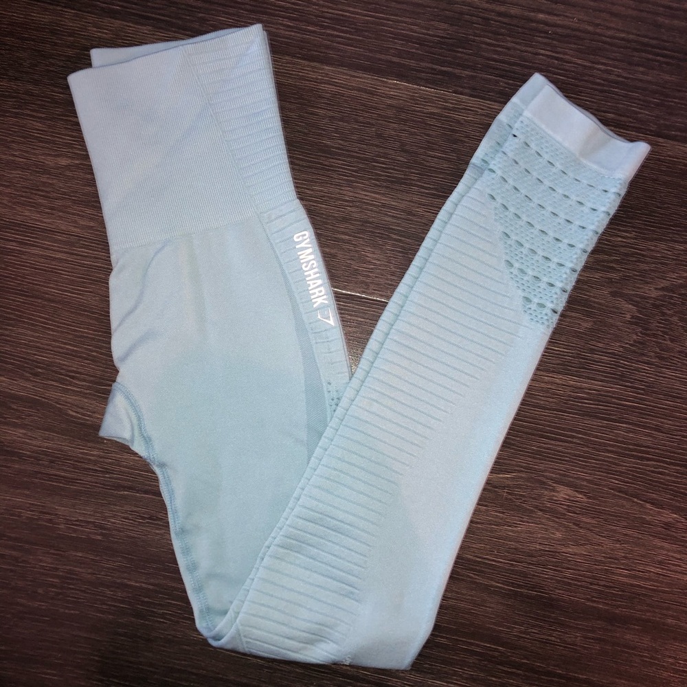 Light Blue Energy Seamless Leggings